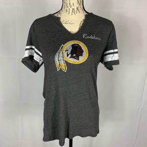Women’s short sleeve redskins tee shirt size XL